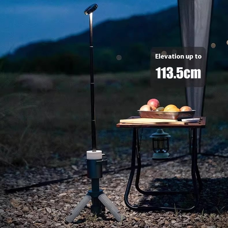 Portable Multi-Function Outdoor Camping Lantern with Aluminum Bracket