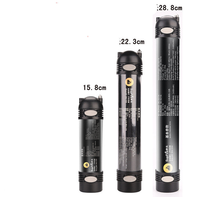 Rechargeable Strong Light Camping Tent and Emergency Flashlight