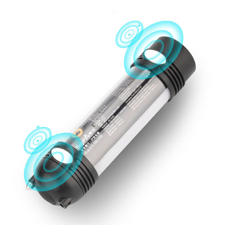 Rechargeable Strong Light Camping Tent and Emergency Flashlight