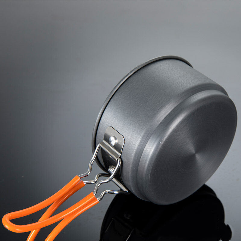 Outdoor Heat Collecting Single-Pot Camping Cookware