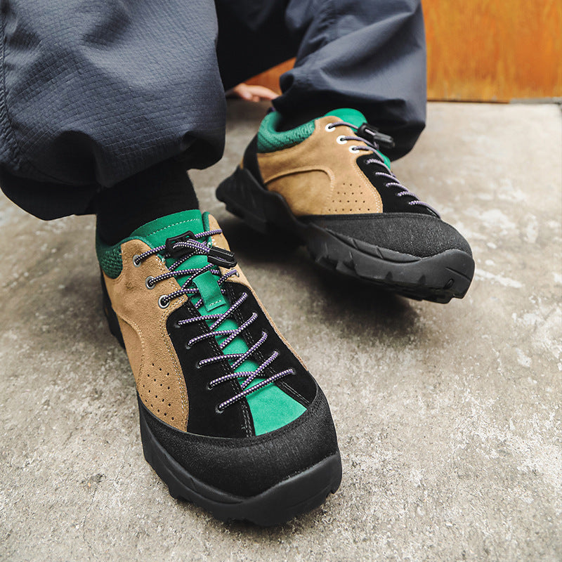 Niche Leather Outdoor Hiking and Mountain Climbing Boots