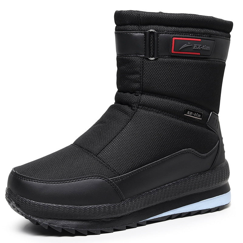 Men's Waterproof Fleece-Lined Snow and Ski Hiking Boots