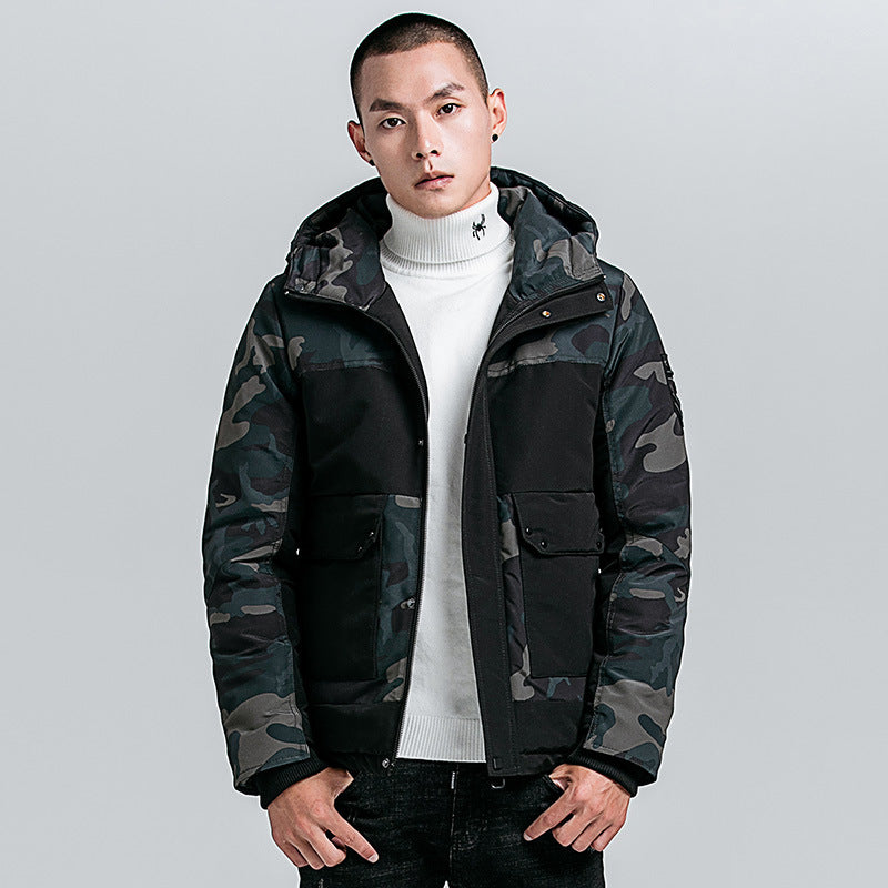 Men's Military Camouflage Cotton Jacket