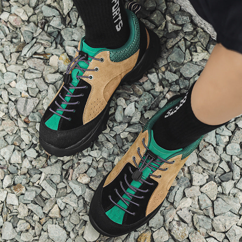 Niche Leather Outdoor Hiking and Mountain Climbing Boots