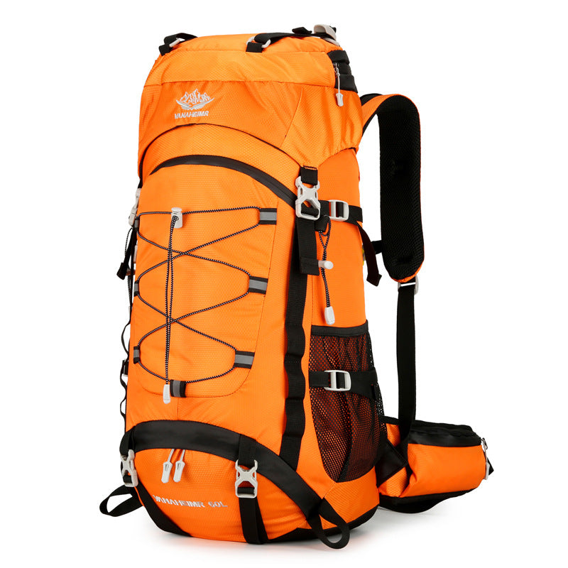 Outdoor Hiking Camping 60L Large Capacity Backpack