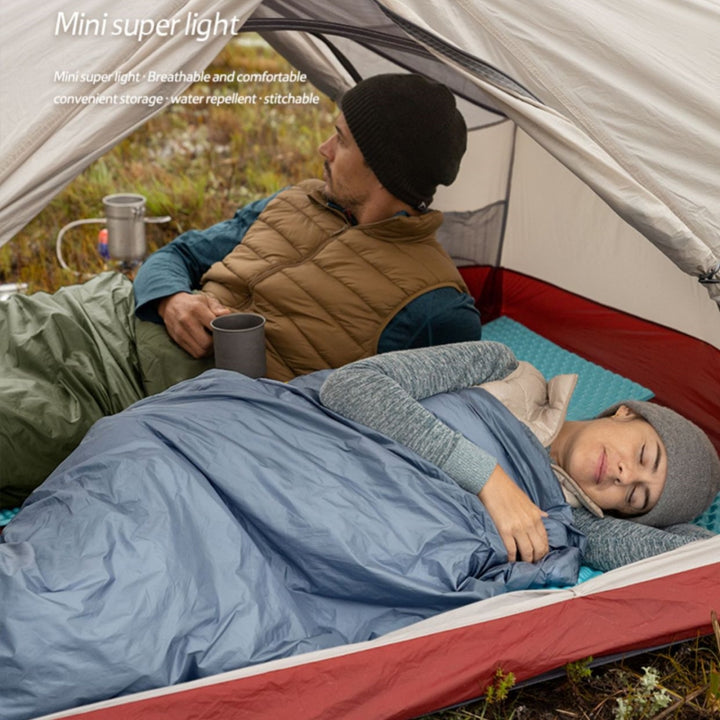 Summer Lightweight Envelope Sleeping Bag for Outdoor Camping and Travel