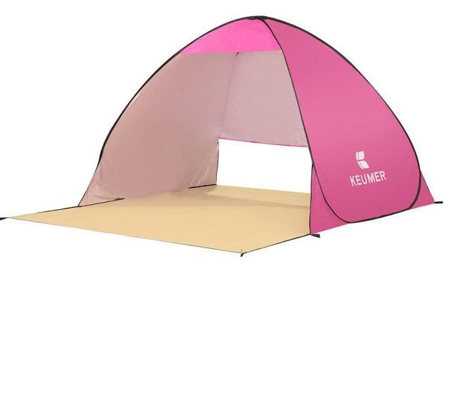 Beach Tent Double Automatic UV Protection Sunshade Camping Tent