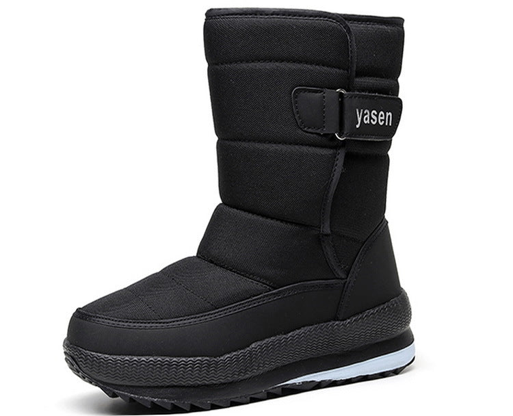 Men's Waterproof Fleece-Lined Snow and Ski Hiking Boots