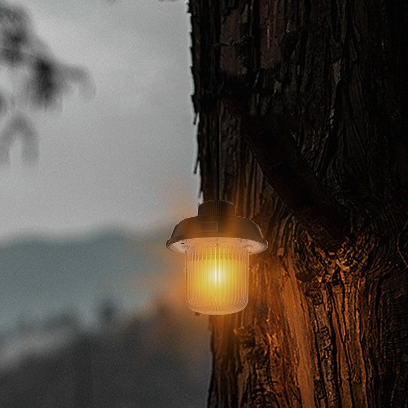 Retro Multi-Function Rechargeable Outdoor Camping Lantern