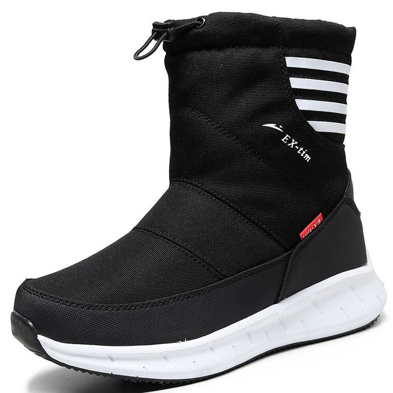 Men's Waterproof Fleece-Lined Snow and Ski Hiking Boots