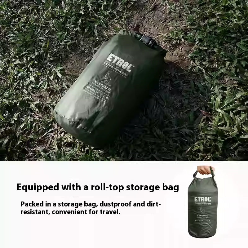 Multifunctional Wearable Thermal Blanket and Cold-Proof Camping Sleeping Bag