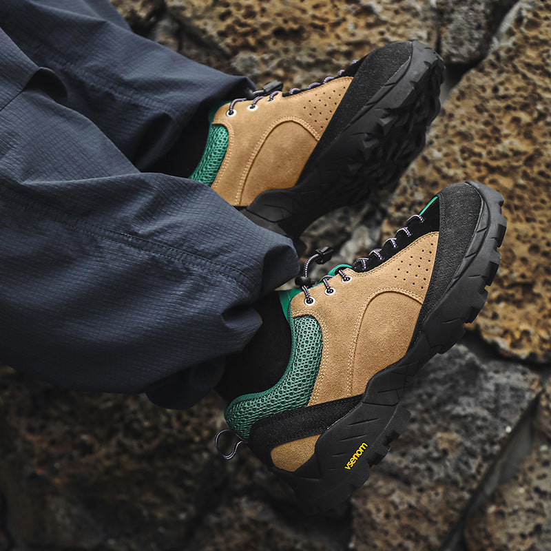 Niche Leather Outdoor Hiking and Mountain Climbing Boots