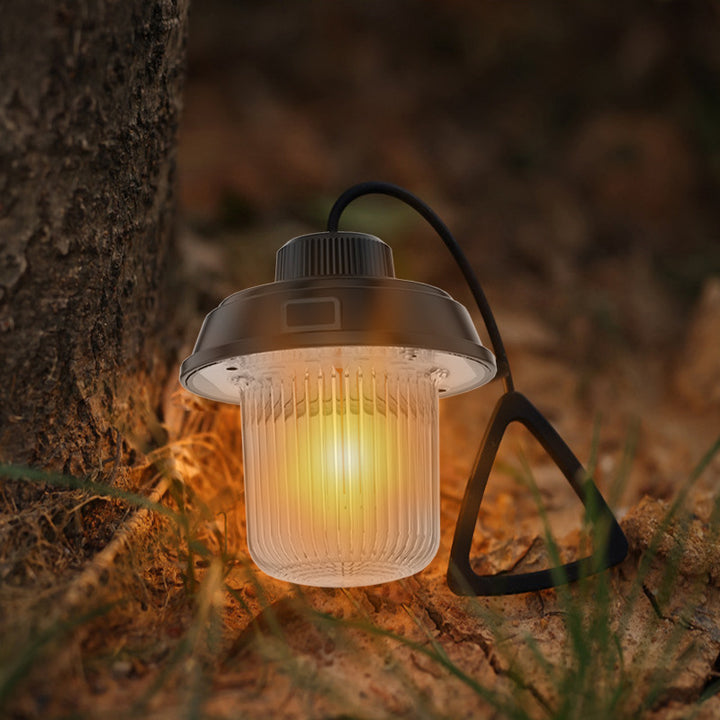 Retro Multi-Function Rechargeable Outdoor Camping Lantern