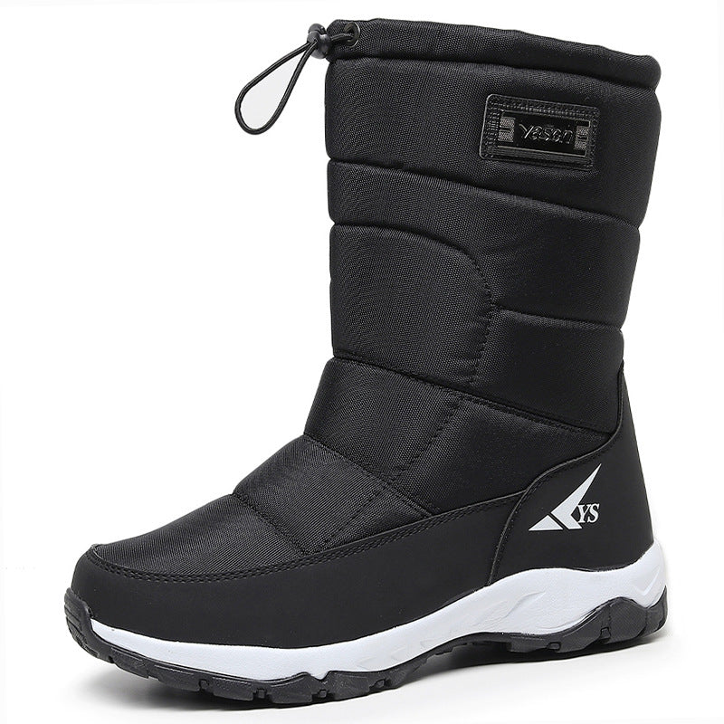 Men's Waterproof Fleece-Lined Snow and Ski Hiking Boots