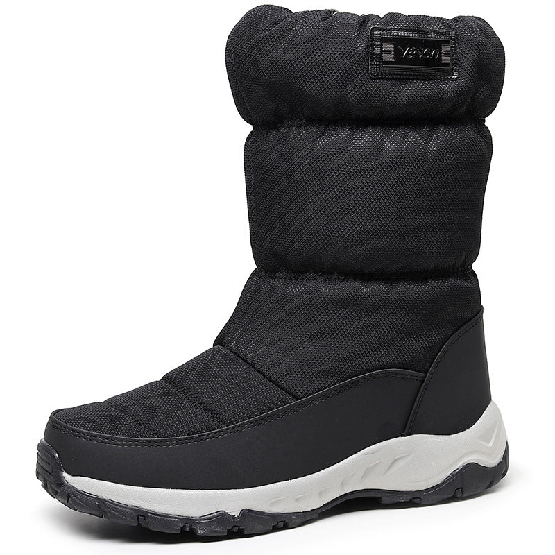 Men's Waterproof Fleece-Lined Snow and Ski Hiking Boots