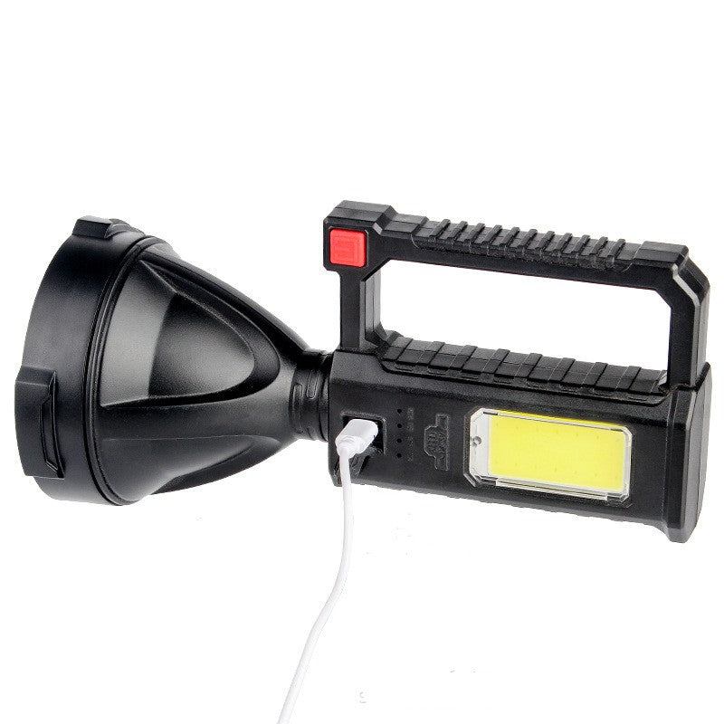 High-Power Portable Fishing and Camping Flashlight with Bracket