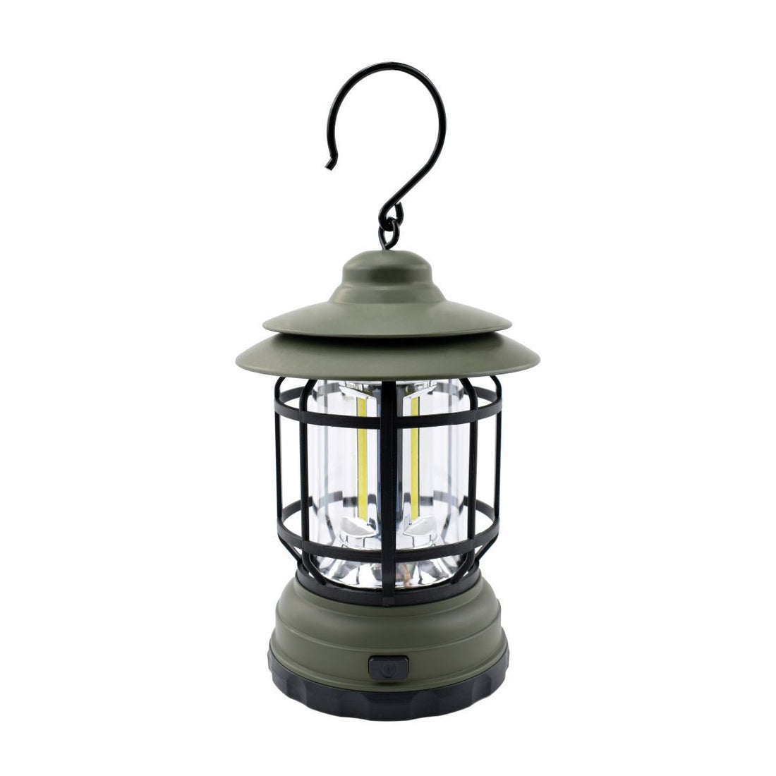 Retro Outdoor Revolving Camping Lantern Rechargeable Portable Lamp