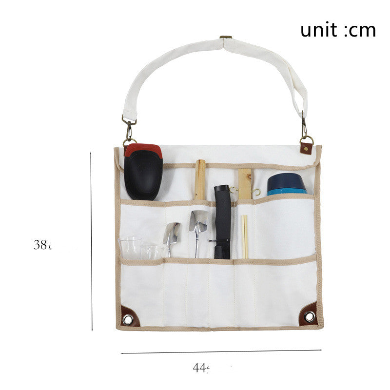 Outdoor Camping Foldable Tableware Set with Spatula and Spoon