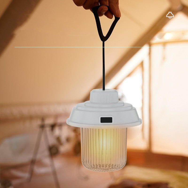 Retro Multi-Function Rechargeable Outdoor Camping Lantern