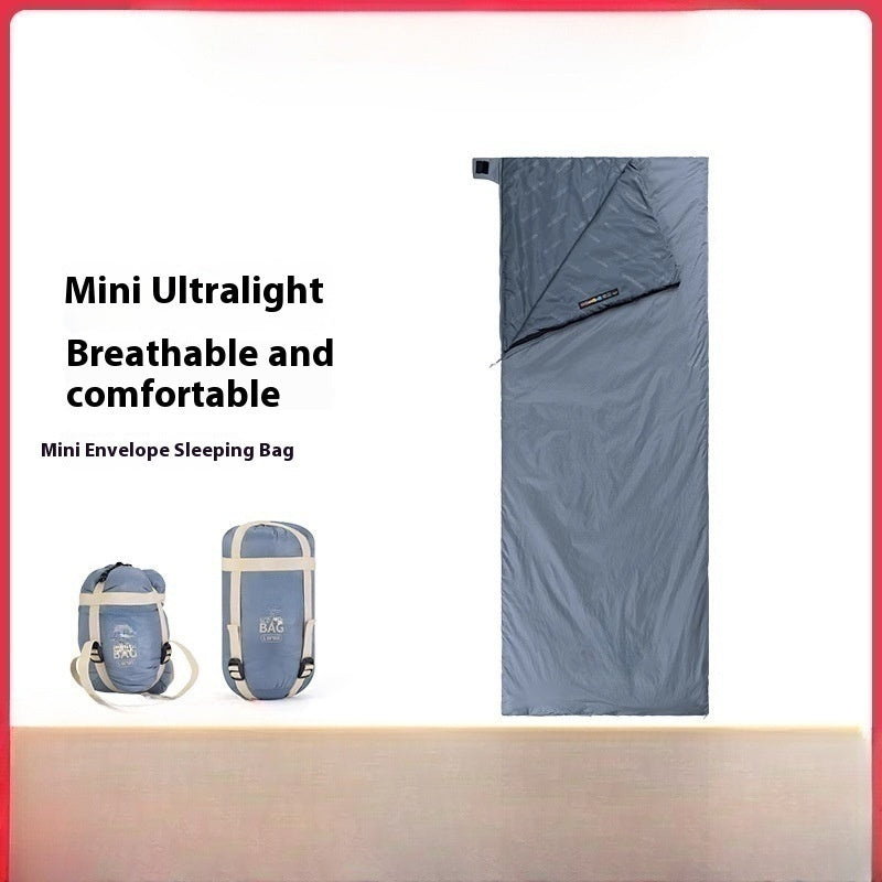 Summer Lightweight Envelope Sleeping Bag for Outdoor Camping and Travel