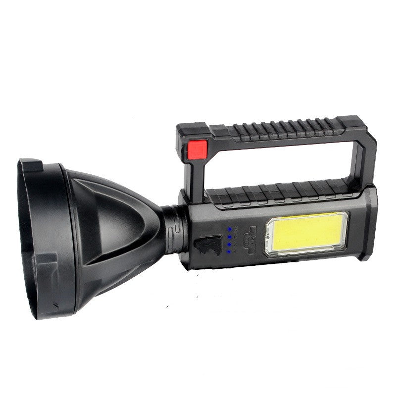 High-Power Portable Fishing and Camping Flashlight with Bracket