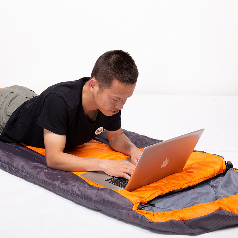 Warm Thickened Sleeping Bag for Outdoor Camping and Travel